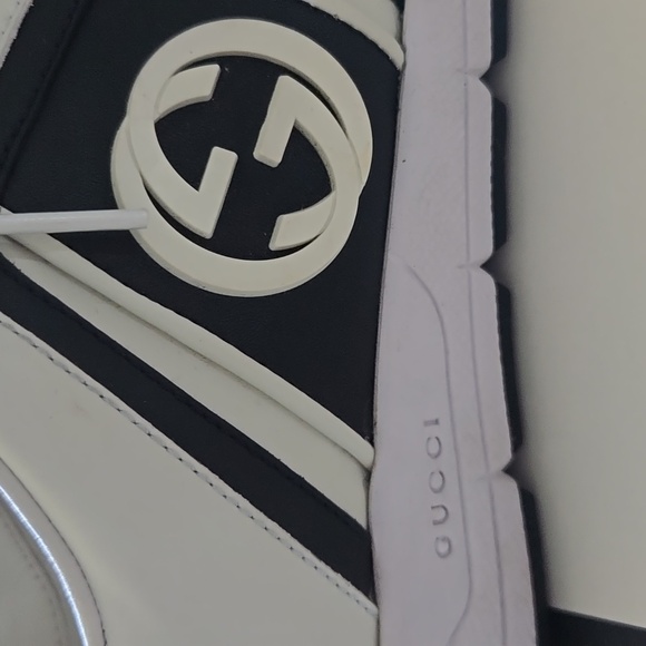 Gucci Leather unisex low trainers 5 UK 7 US men's 9 women - Picture 2 of 5